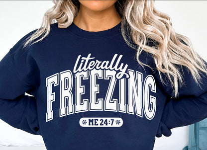 Literally Freezing Crewneck