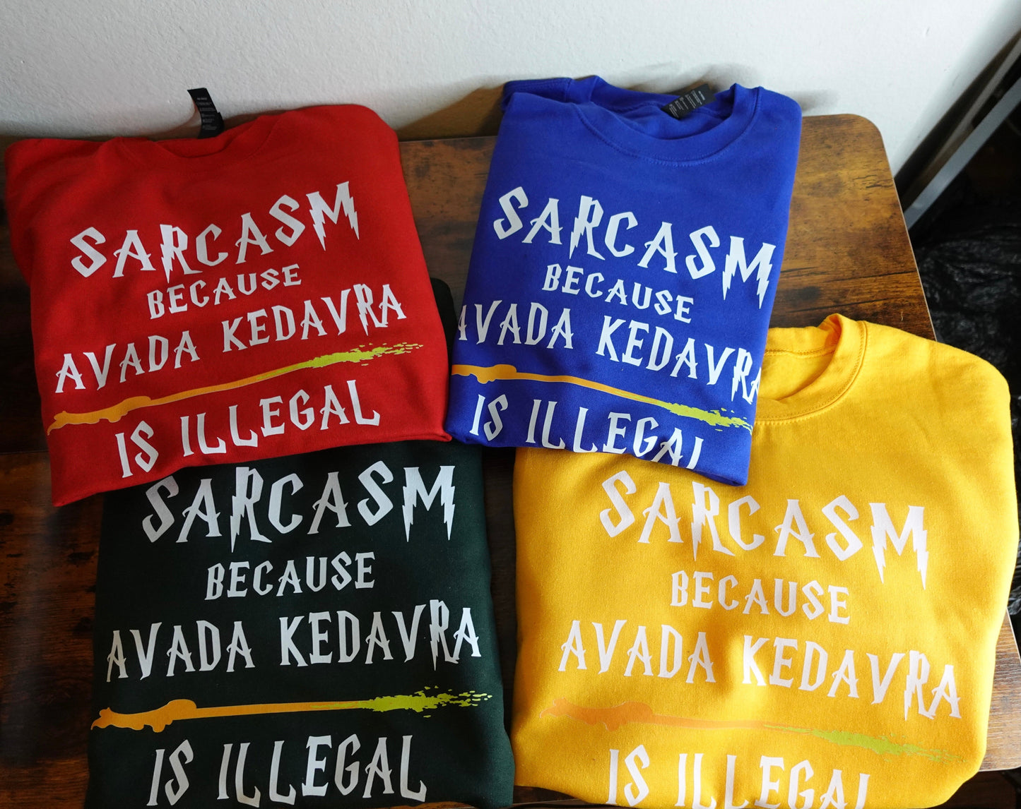 Sarcasm Because Crewneck