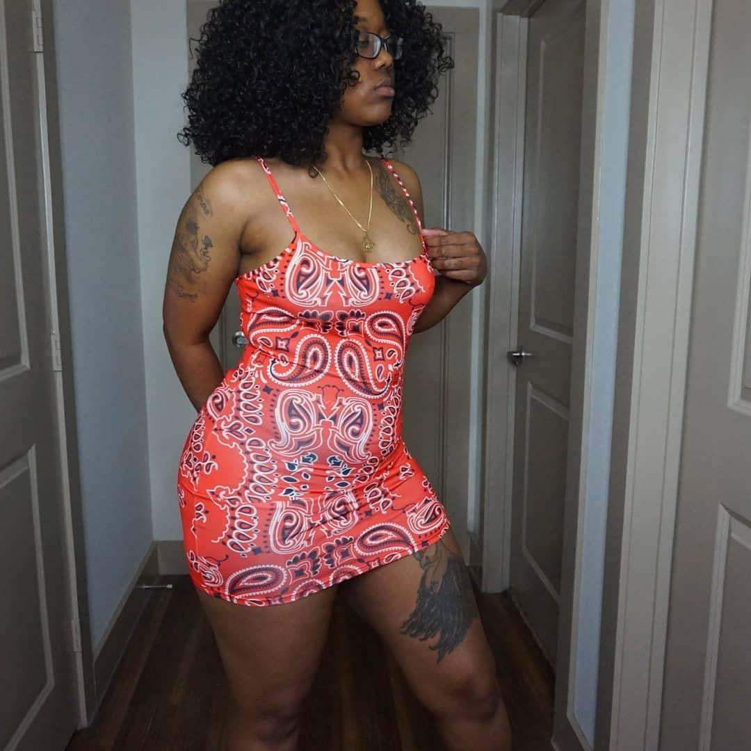 Bandana Mini dress