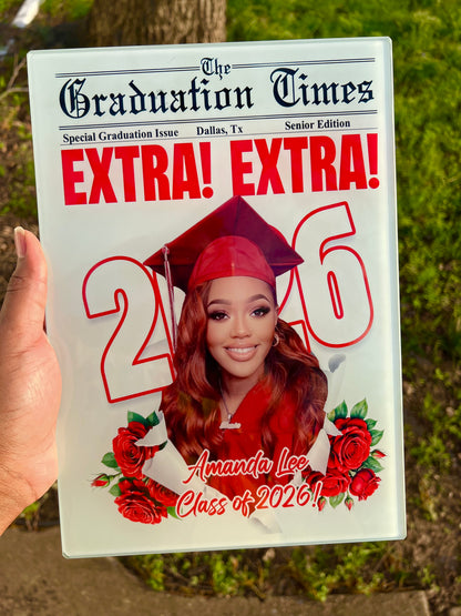 Graduation Plaque Keepsake