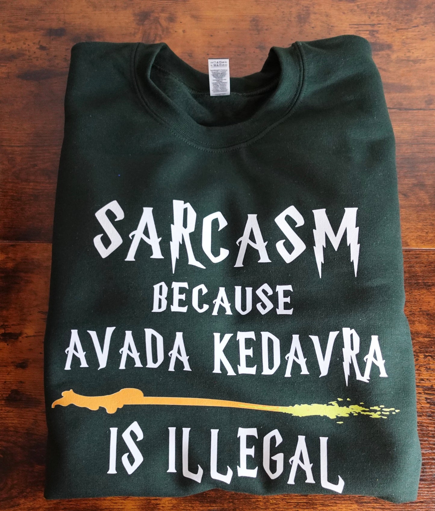 Sarcasm Because Crewneck