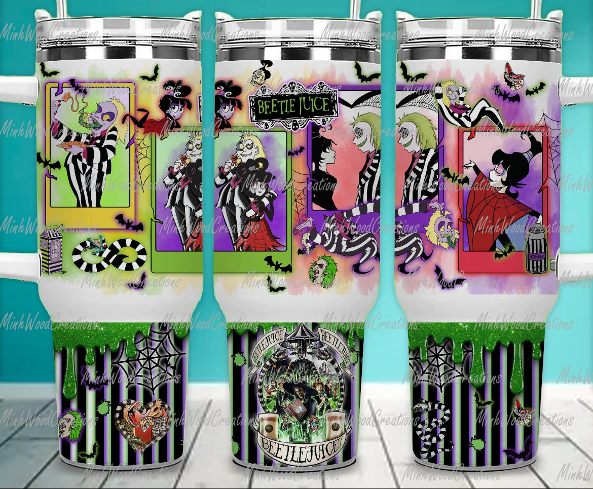 BeetleJuice Glow Tumbler