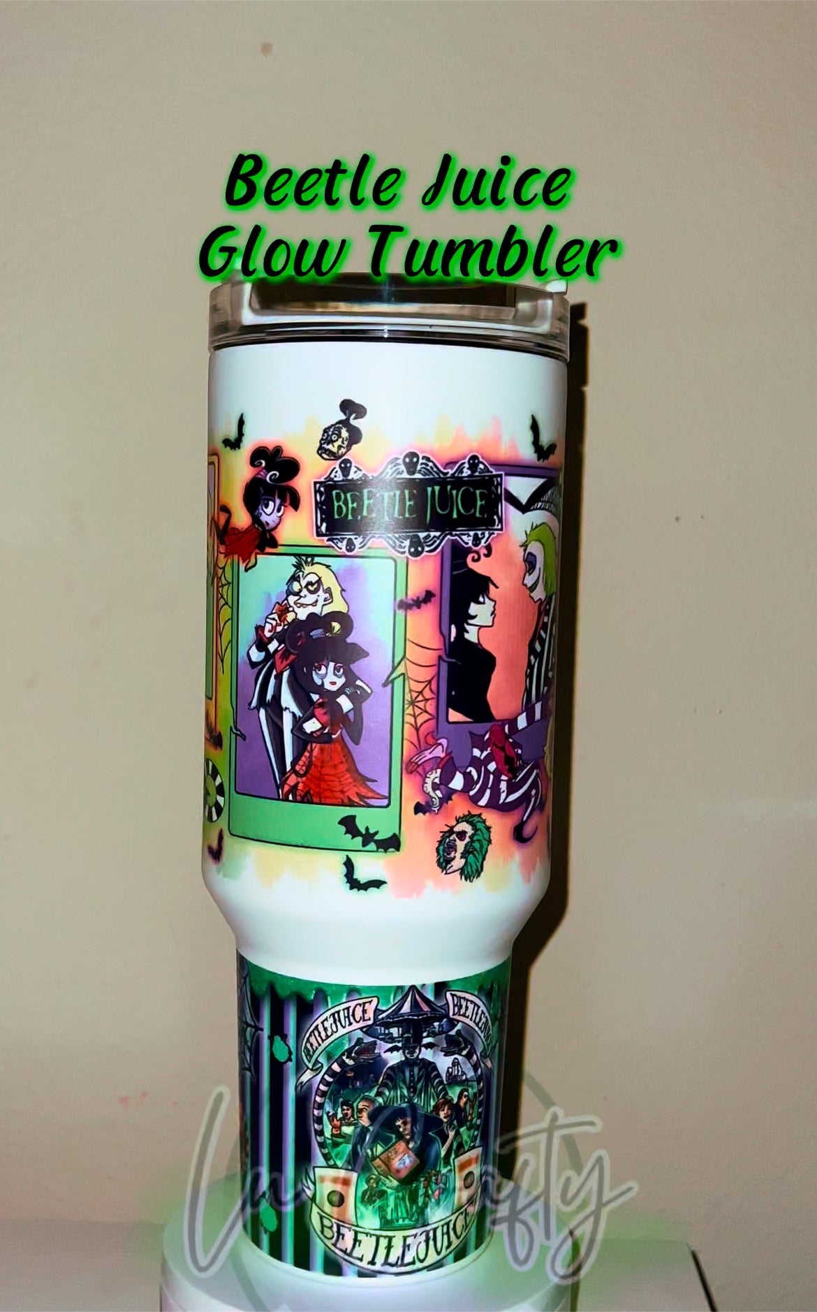 BeetleJuice Glow Tumbler