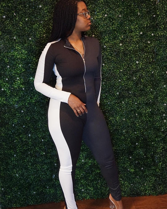 Colorblock Jumpsuit