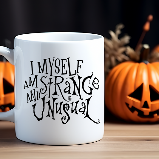 Strange and Unusual Mug